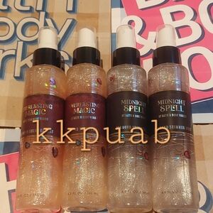 Bath & Body Works Diamond Shimmer Mist x 4 ••• Halloween 2023
